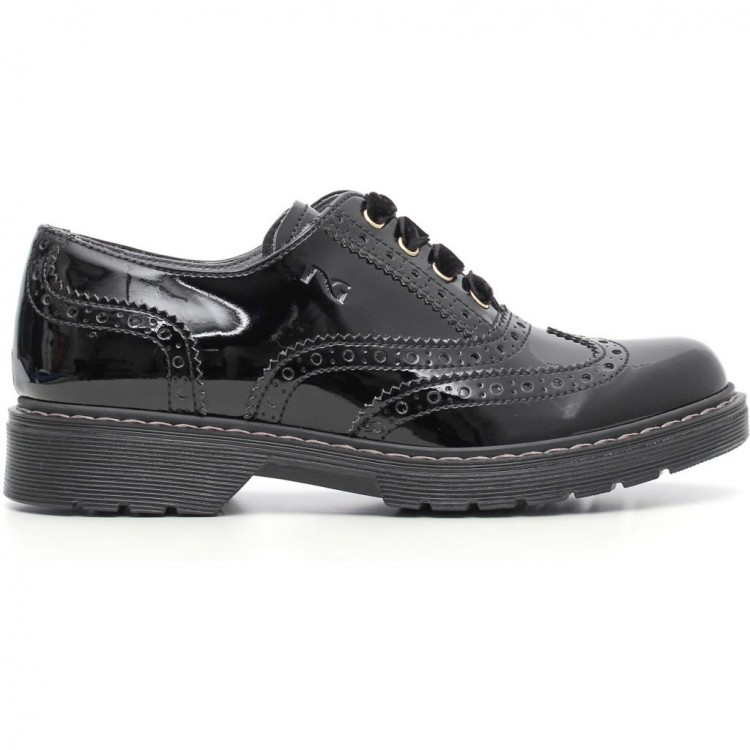 Scarpa stringata in vernice bambina