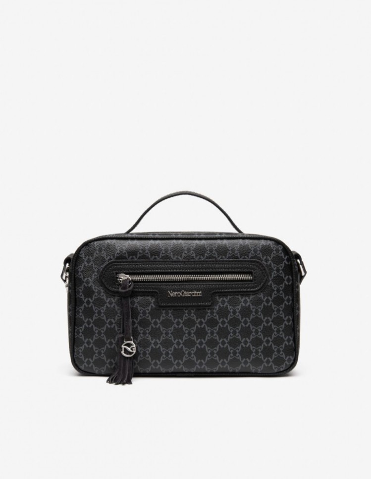 Borsa a mano logata NeroGiardini