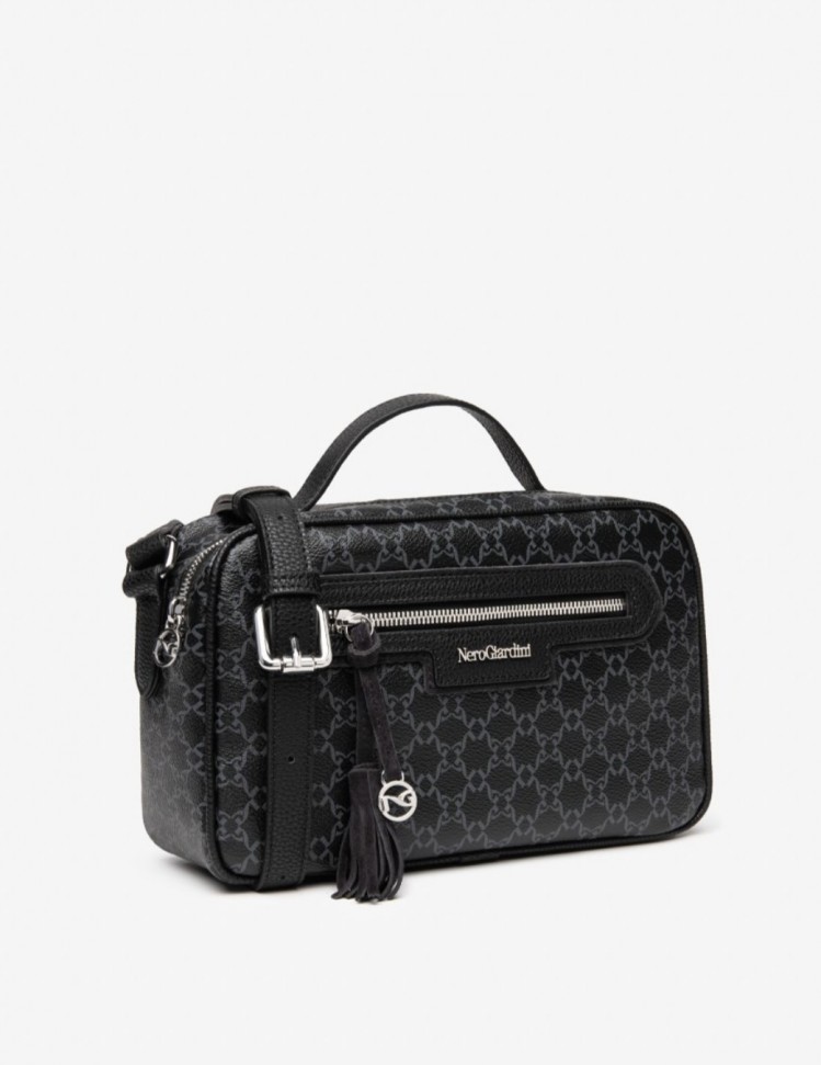 Borsa a mano logata NeroGiardini