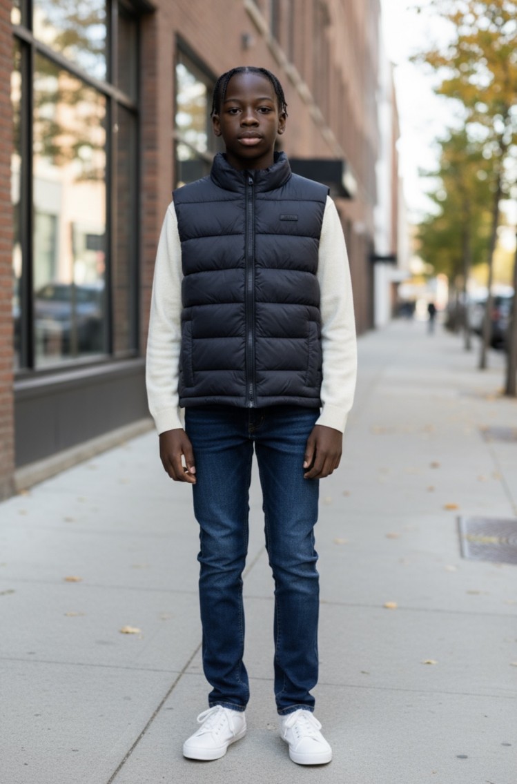 Giubbotto smanicato bimbo Losan