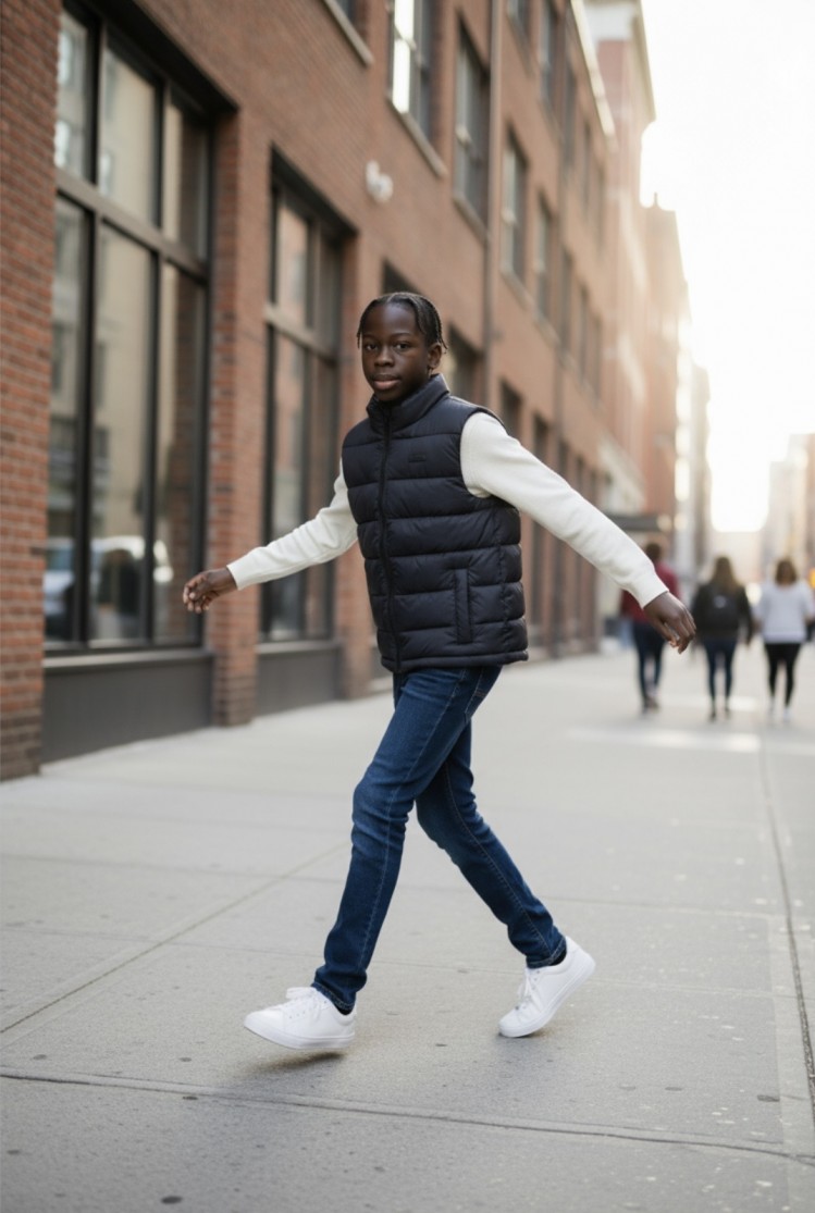 Giubbotto smanicato bimbo Losan