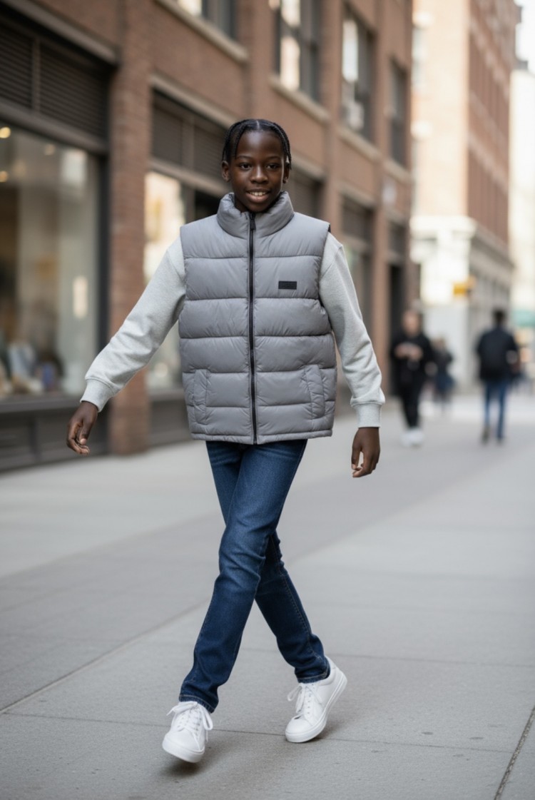 Giubbotto smanicato bimbo Losan