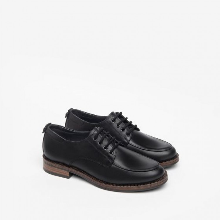 Francesina donna in pelle con bordure