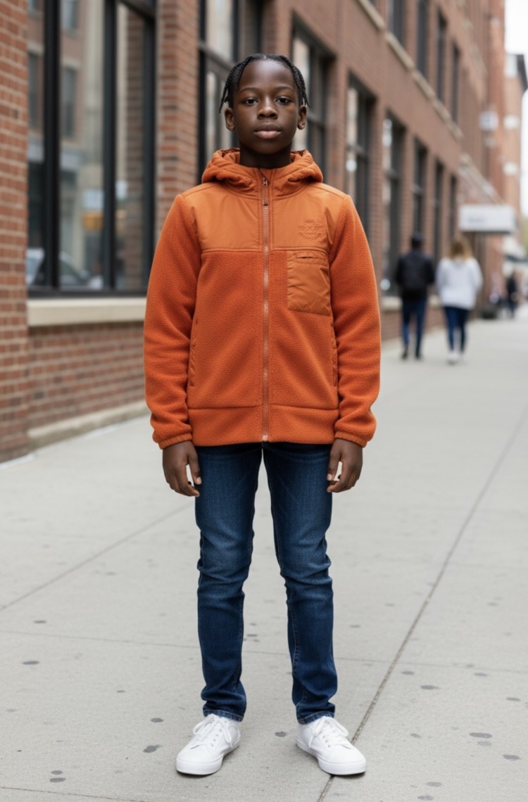 Giubbottino in pile da bimbo Losan