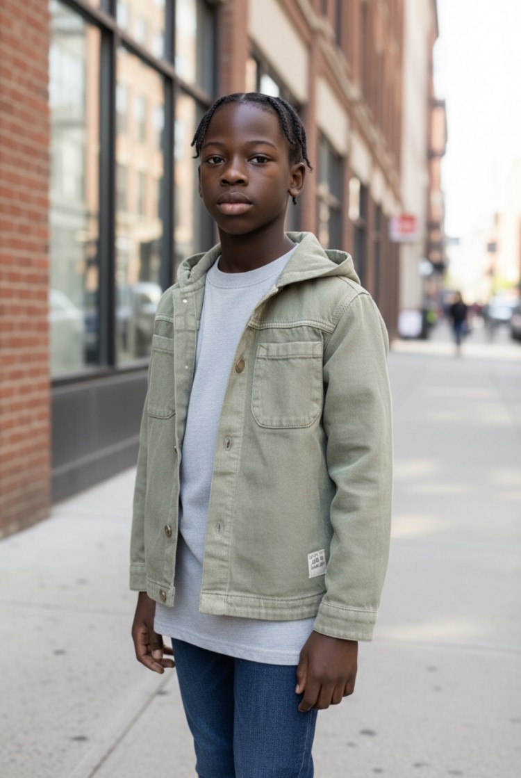 Giubbotto in jeans bimbo Losan