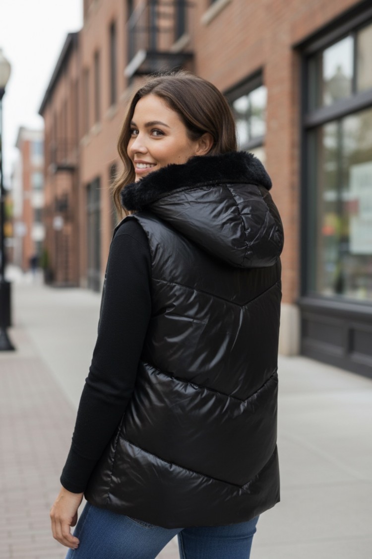 Giubbotto smanicato donna Yes-Zee