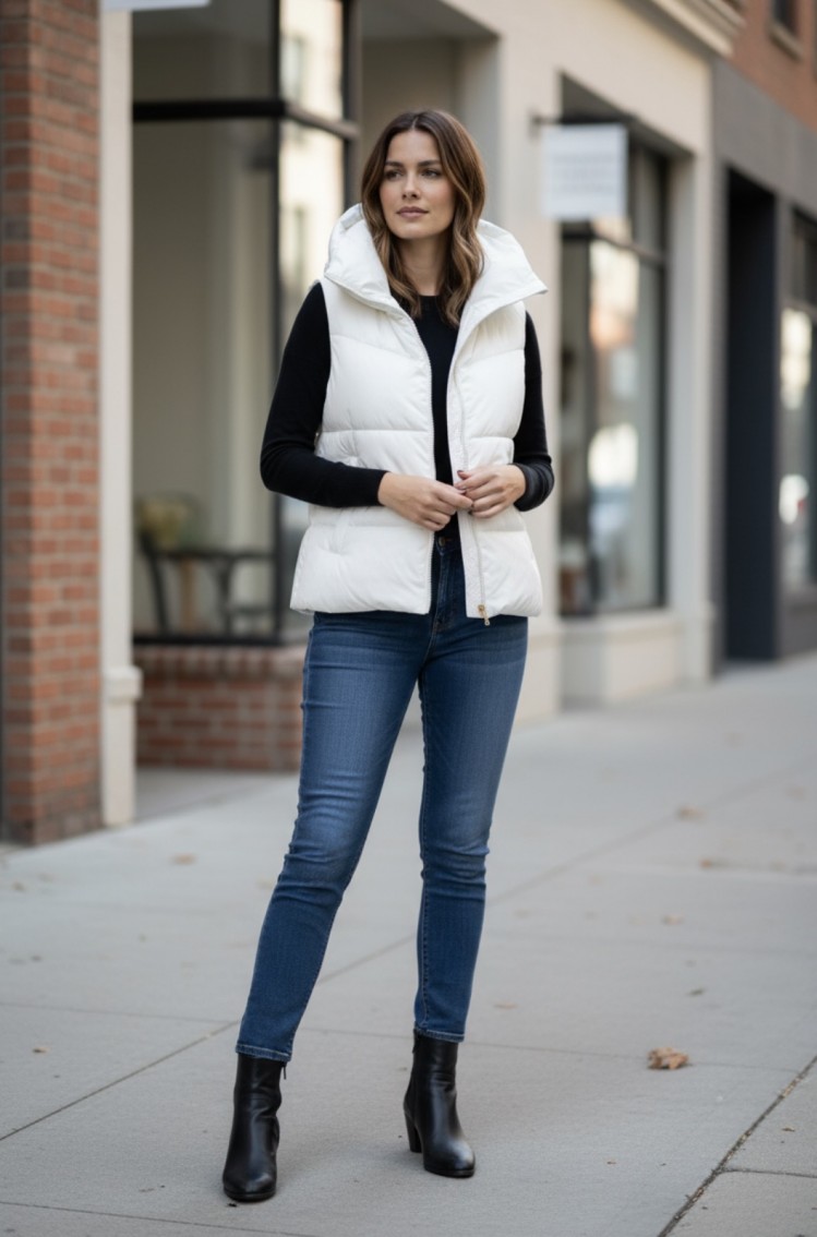 Giubbotto smanicato donna Yes-Zee