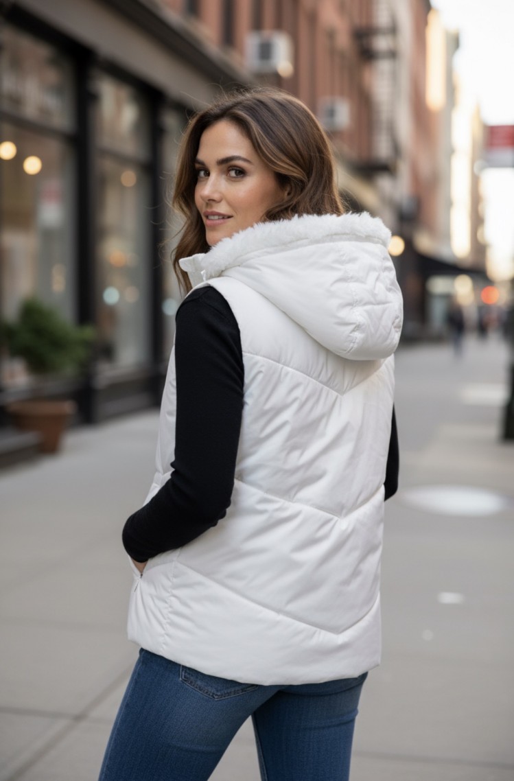 Giubbotto smanicato donna Yes-Zee