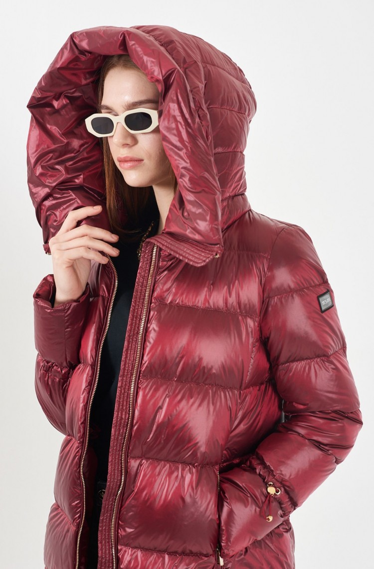 Piumino bordeaux Yes-Zee