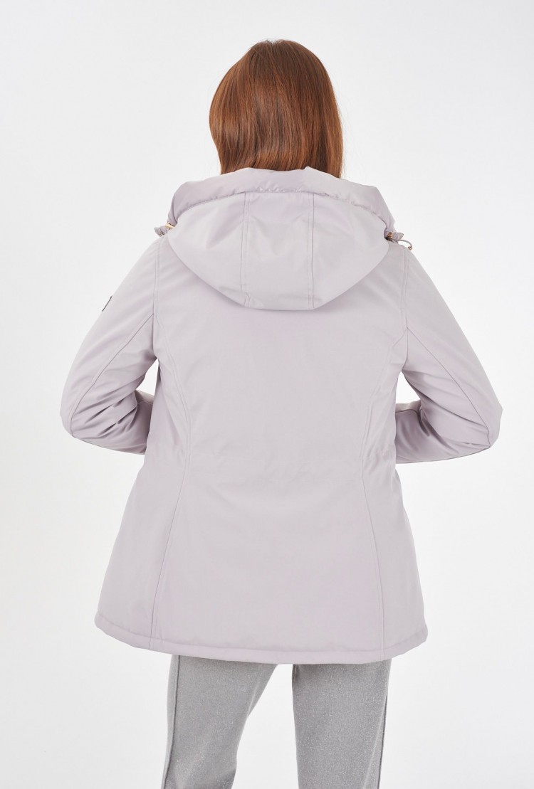 Piumino grigio chiaro Yes-Zee