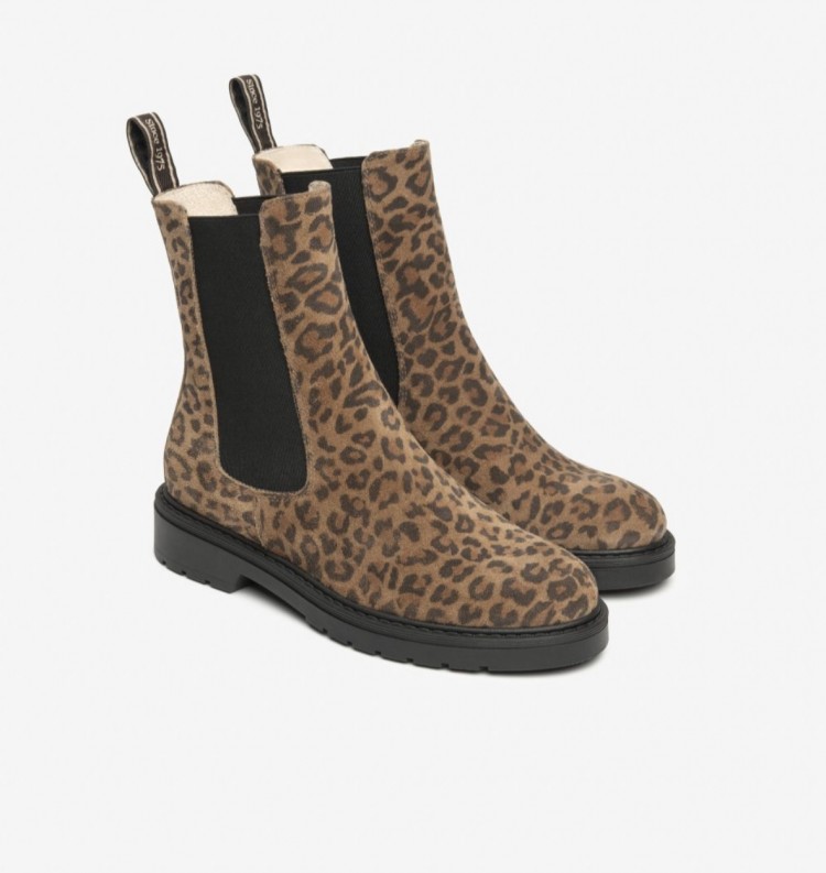 Stivaletti Chelsea donna in suede