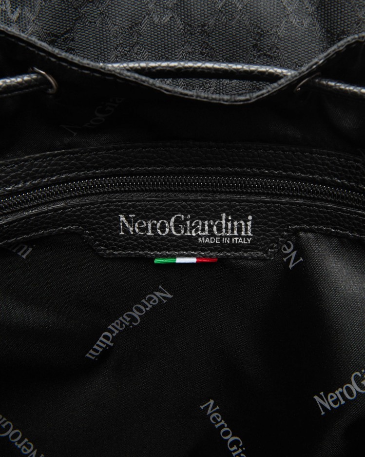 Zaino NeroGiardini logato