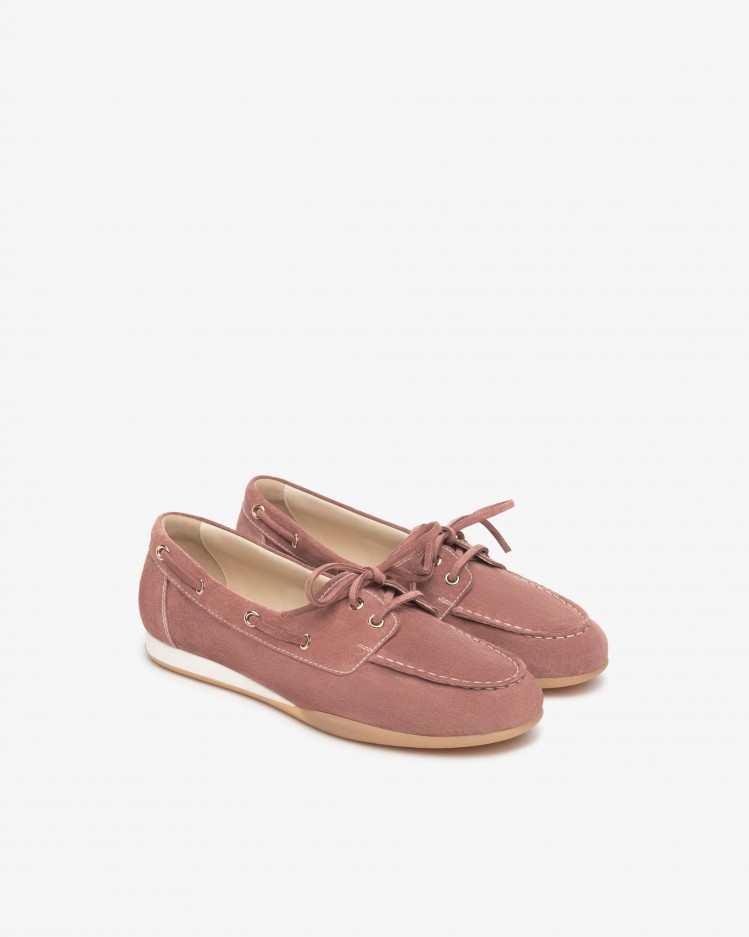 Barchetta scamosciata NeroGiardini